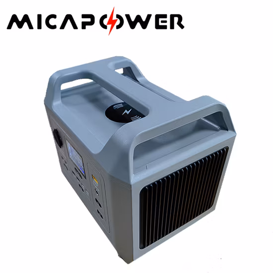 Centrale électrique portative de secours solaire électrique mobile 220V 600W