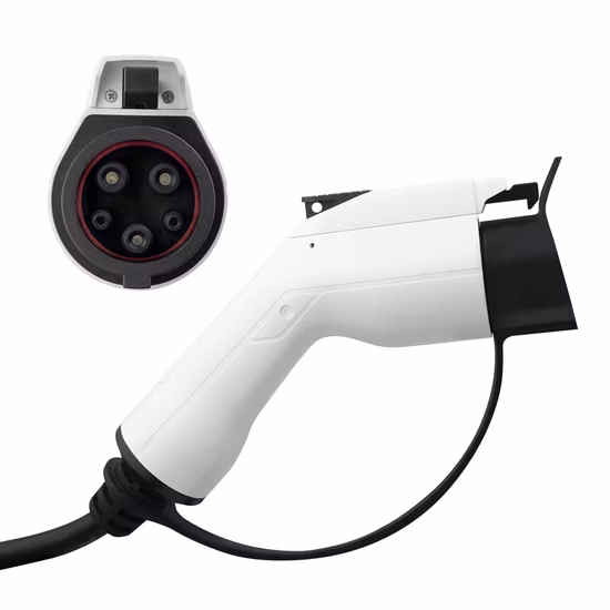 Type 1 au type 2 3,5 kW 7 kW 16 A 32 A Saej 1772 Câble de chargement EV pour chargeur de voiture électrique